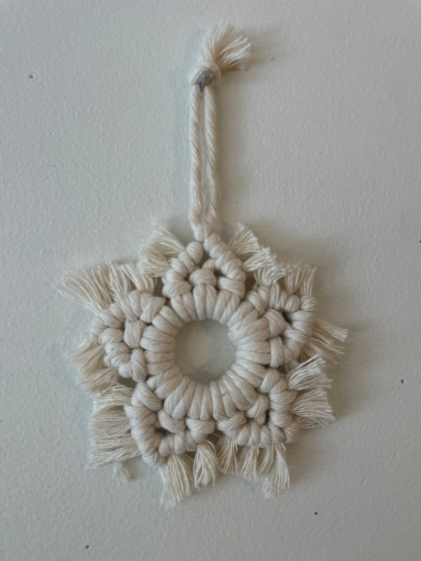 Macrame ornaments